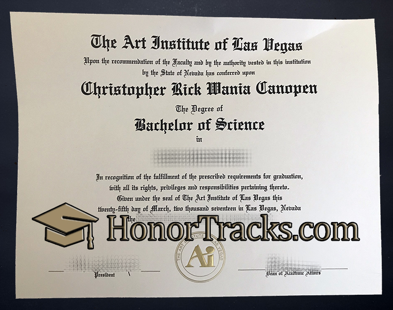 Buy Art Institute of Las Vegas diploma