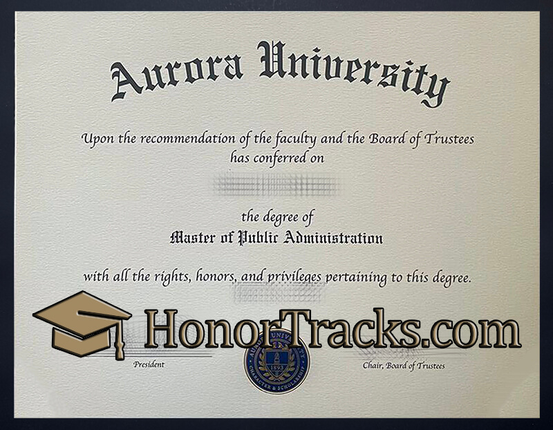 Get Aurora University degree