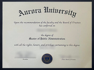 Buy Aurora University diploma