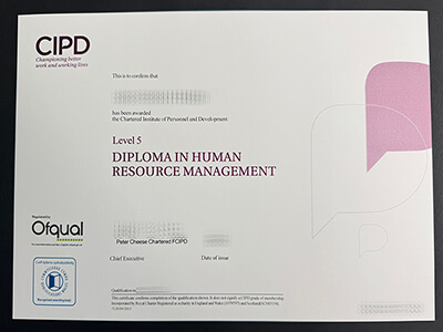 get CIPD Level 5 diploma