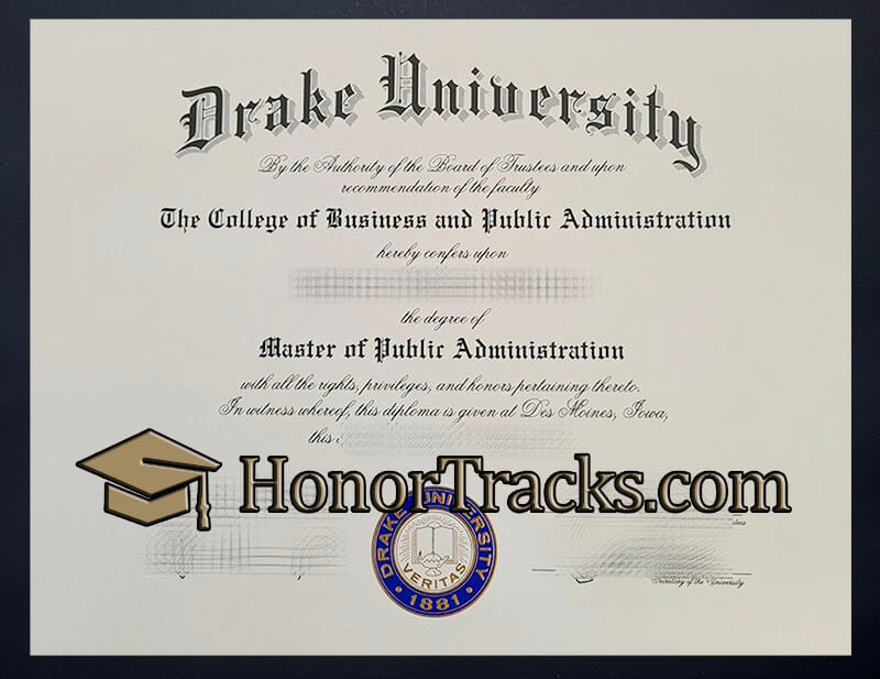 Buy Drake University diploma