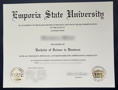 Get Emporia State University degree