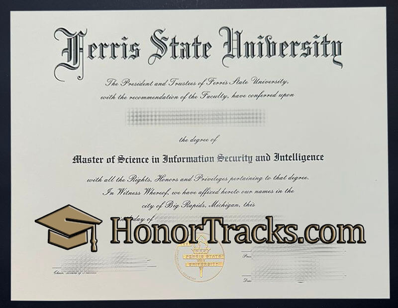 Order Ferris State University diploma