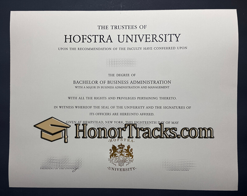Order Hofstra University diploma