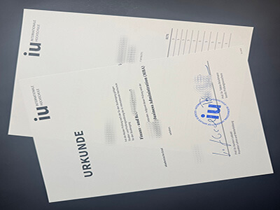 buy IU Internationale Hochschule degree