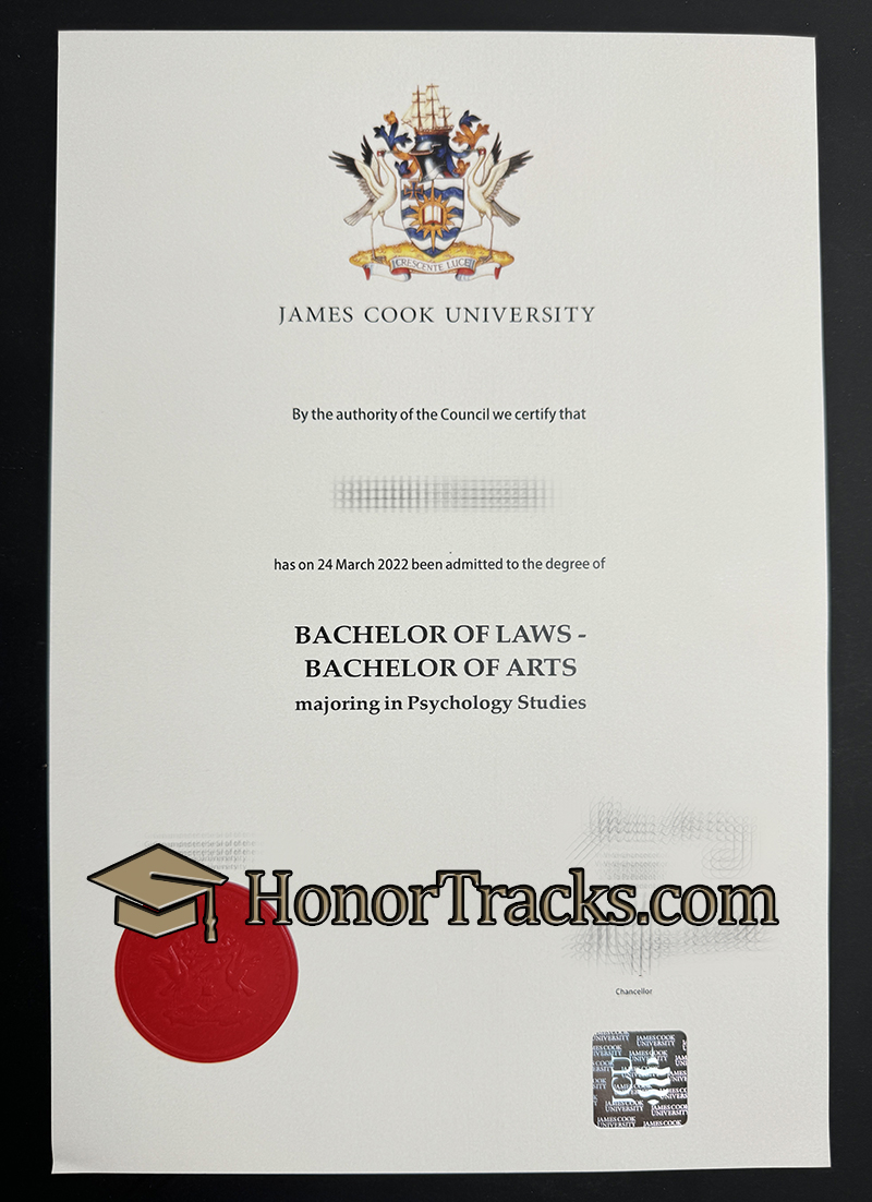 Buy James Cook University diploma