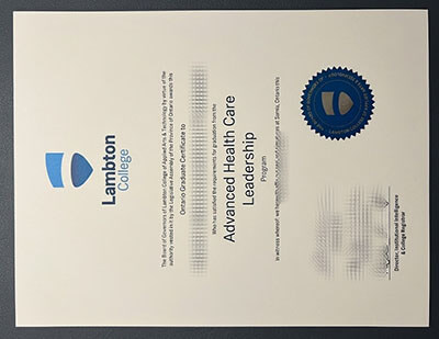 Order Lambton College diploma