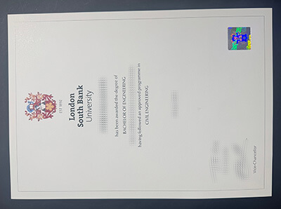 buy London South Bank degree