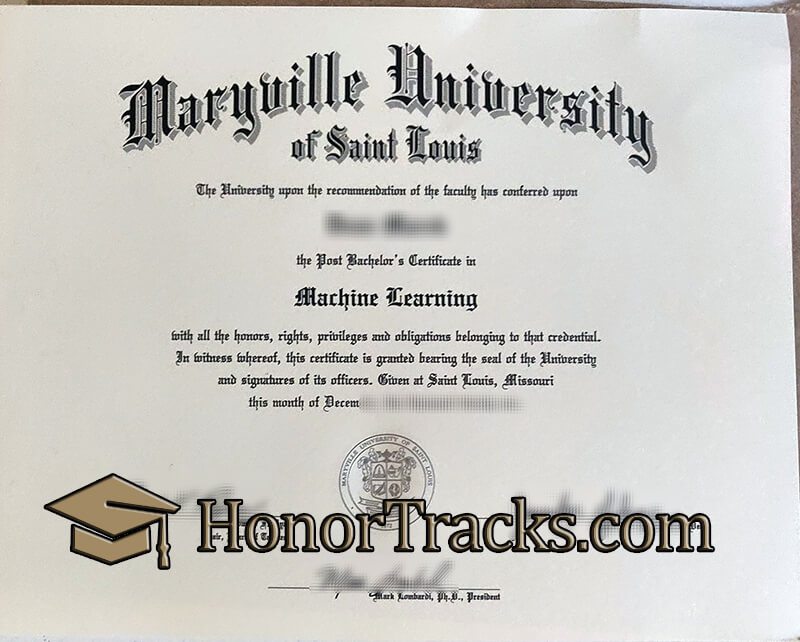 get Maryville University of Saint Louis diploma