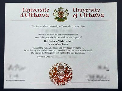 Make Ottawa University diploma