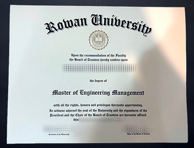 Buy Rowan University diploma