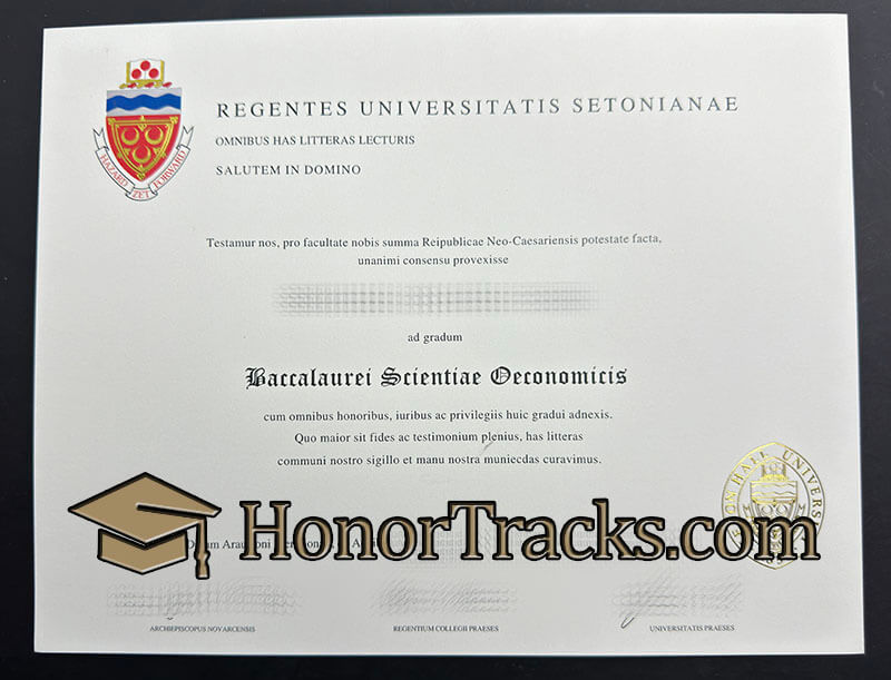Buy Seton Hall University diploma