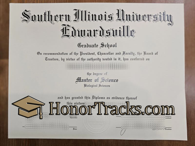 fake Southern Illinois University diploma