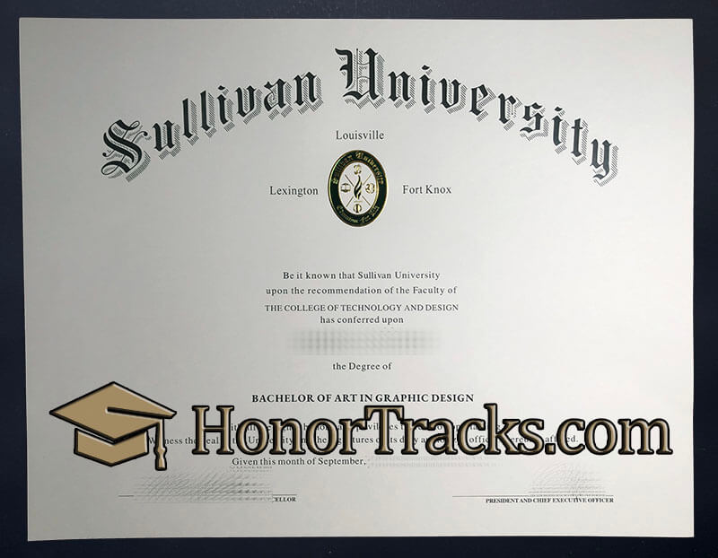 buy Sullivan University diploma