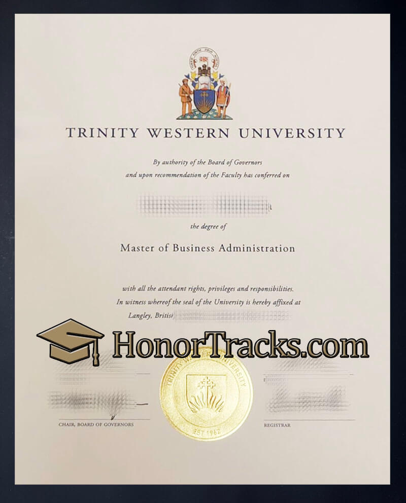 How to buy Trinity Western University diploma