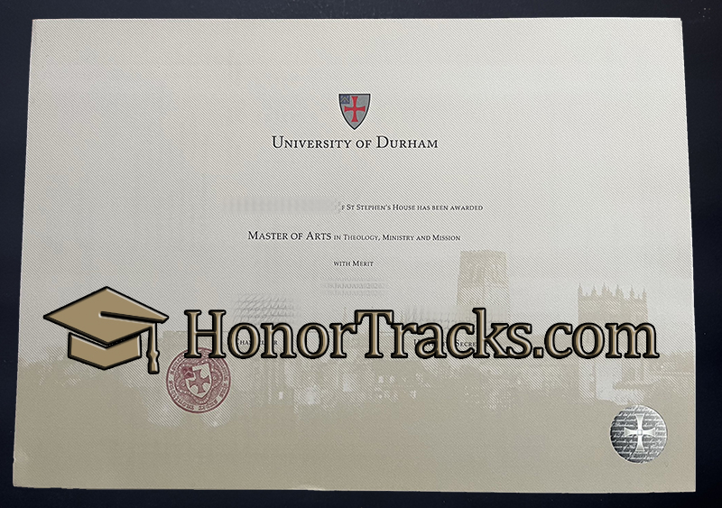 How to order University of Durham diploma