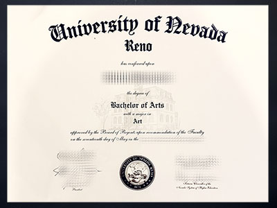 Make University of Nevada Reno certificate