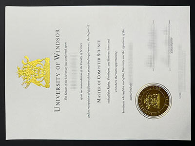Order University of Windsor diploma