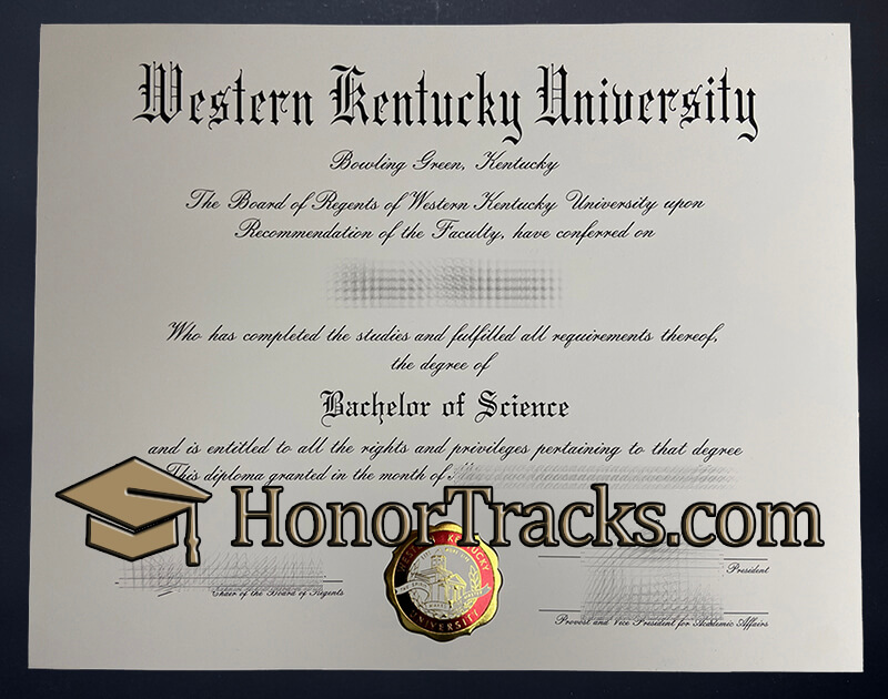 Buy Western Kentucky Universitry diploma