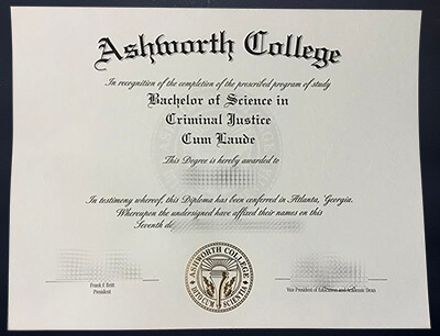 Buy Ashworth College diploma