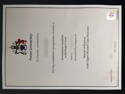 order Aston University diploma