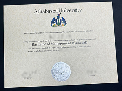 get Athabasca University certificate