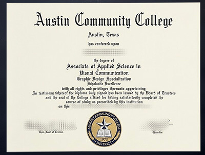 Can I order Austin Community College diploma