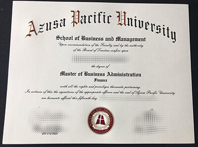 Buy Azusa Pacific University diploma