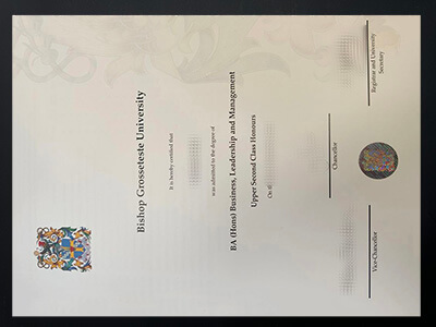 Can I order Bishop Grosseteste University diploma