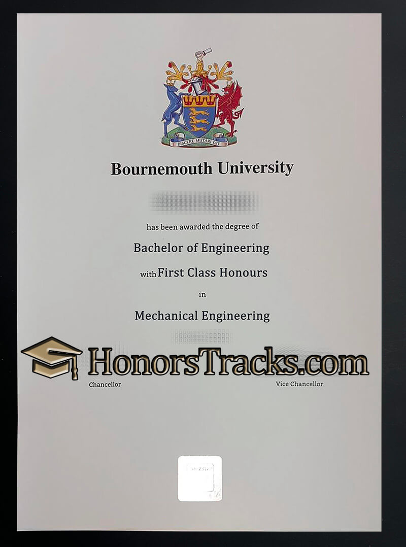 Buy Bournemouth University diploma