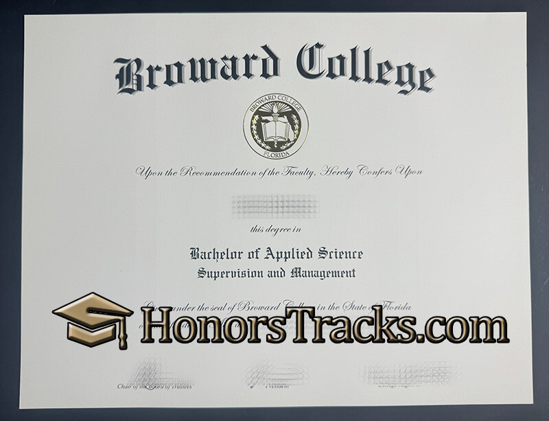Buy Broward College diploma
