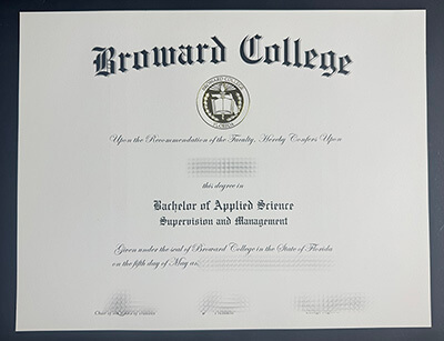 make Broward College diploma