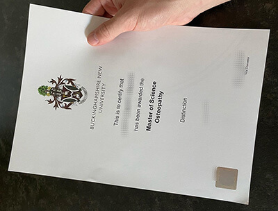 get a Buckinghamshire New University diploma