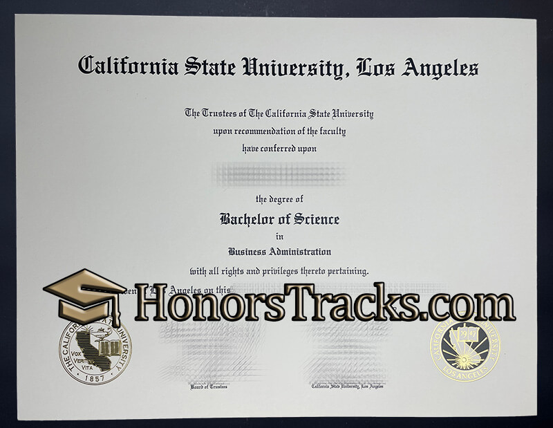 Buy Cal State LA diploma