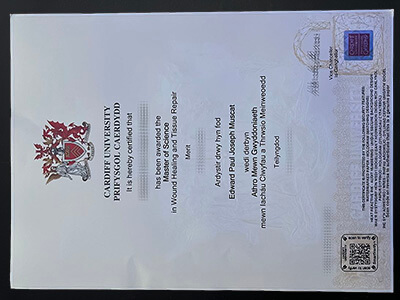 order Cardiff University diploma