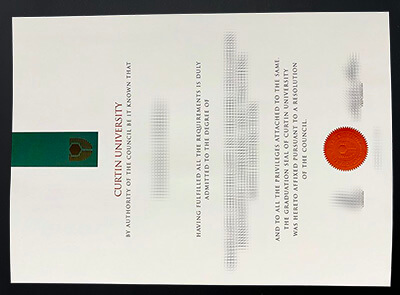 order Curtin University diploma