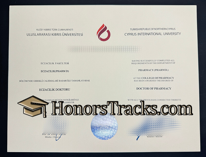 Buy Cyprus International University diploma