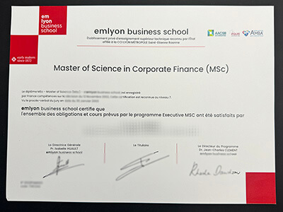 get a Emlyon Business School degree