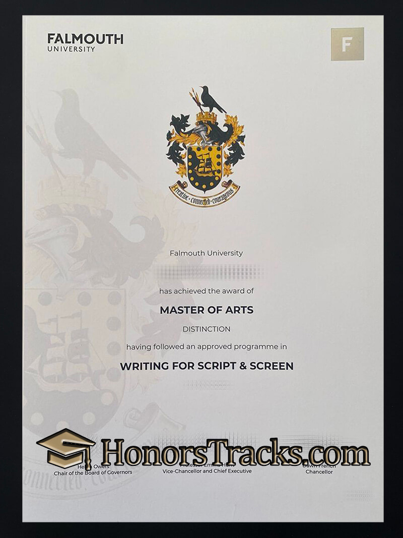Order Falmouth University diploma