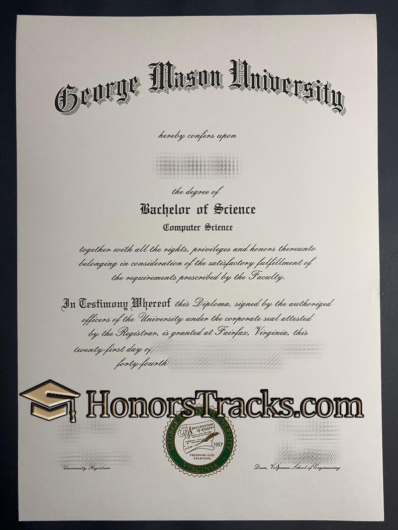 Order George Mason University diploma