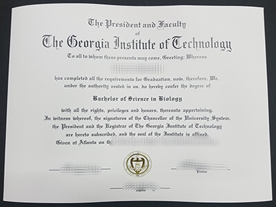 get Georgia Institute of Technology diploma