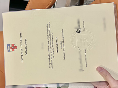 Order Goldsmiths College diploma