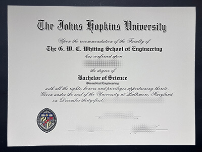 Make Johns Hopkins University degree