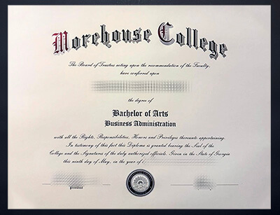 get a Morehouse College diploma
