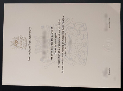 buy Nottingham Trent University diploma