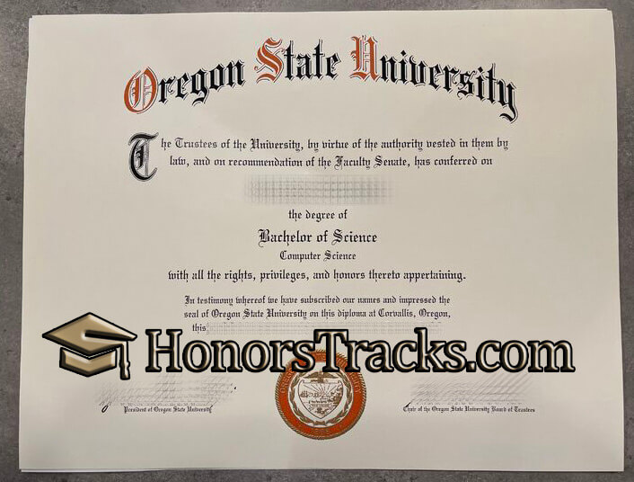 Order Oregon State University diploma