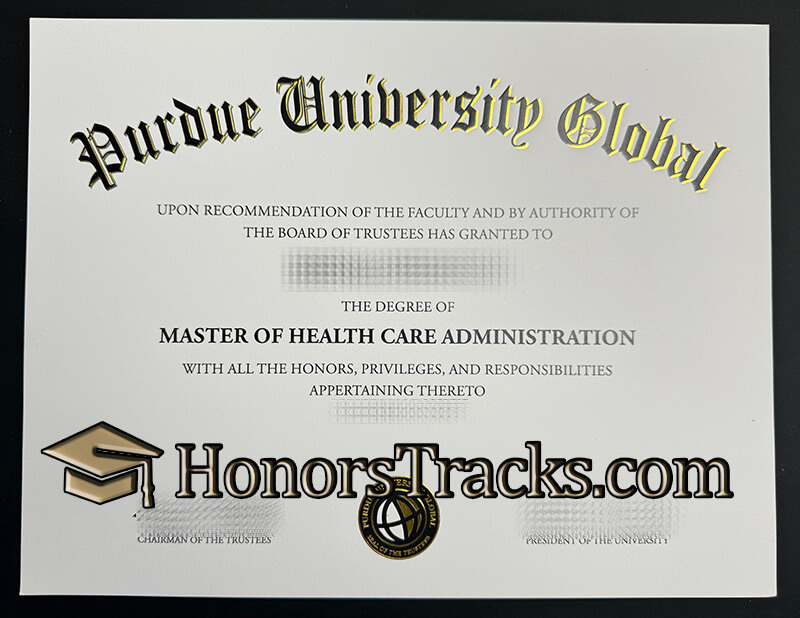 buy Purdue University Global diploma
