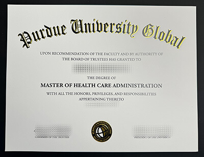 order Purdue University Global diploma