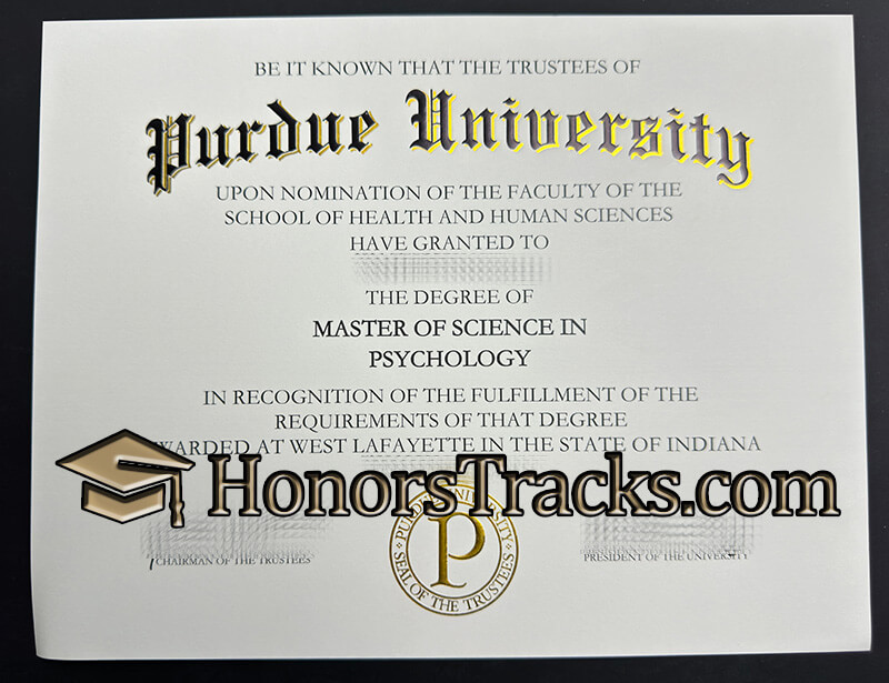 buy Purdue University diploma