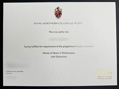 get a Royal Northern College of Music diploma